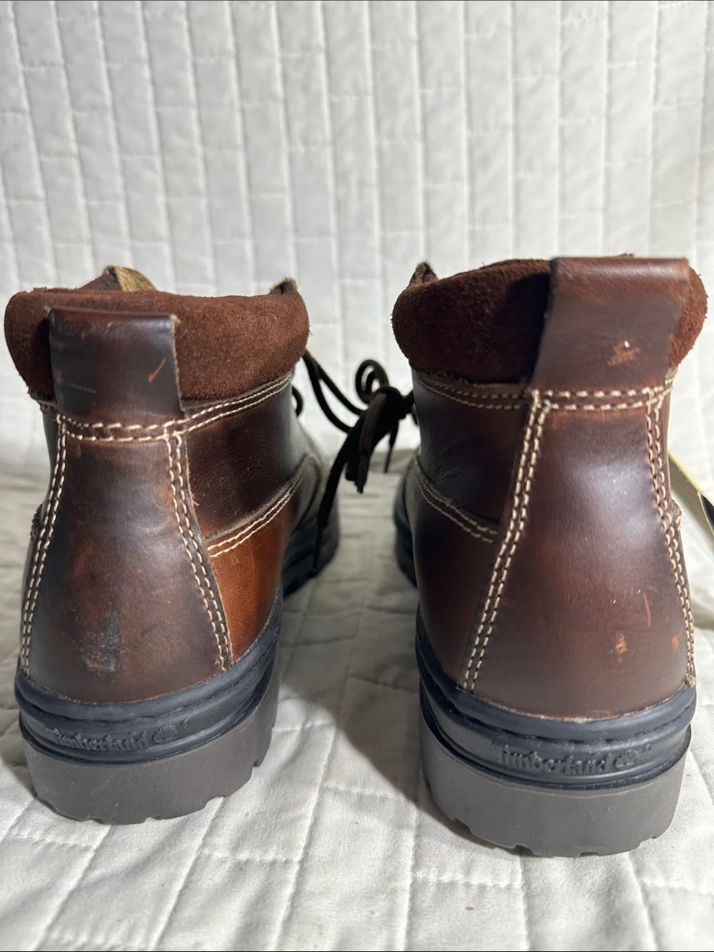 Timberland Earthkeeper  Men's Brown Leather Lace-Up Work Boots